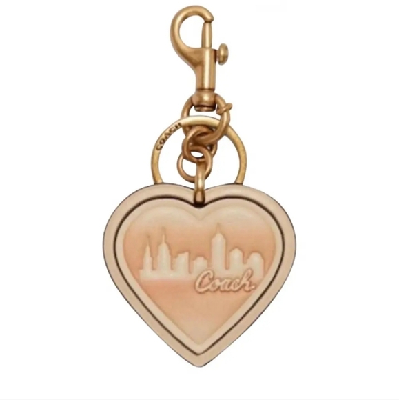 Coach & Jennifer Lopez Collab Leather Charm Never Worn Bnwt - Picture 1 of 6